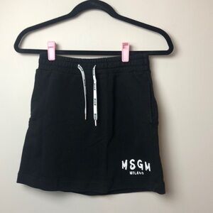 MSGM kids drawstring skirt